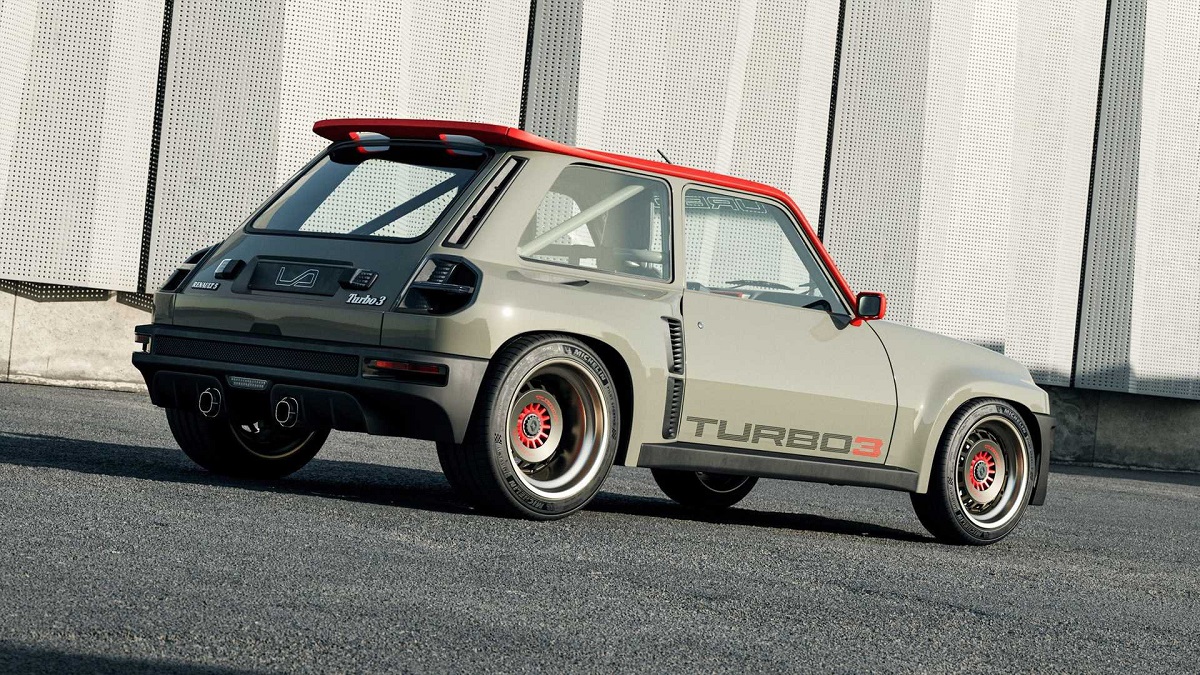 Renault 5 Turbo 3 profilo