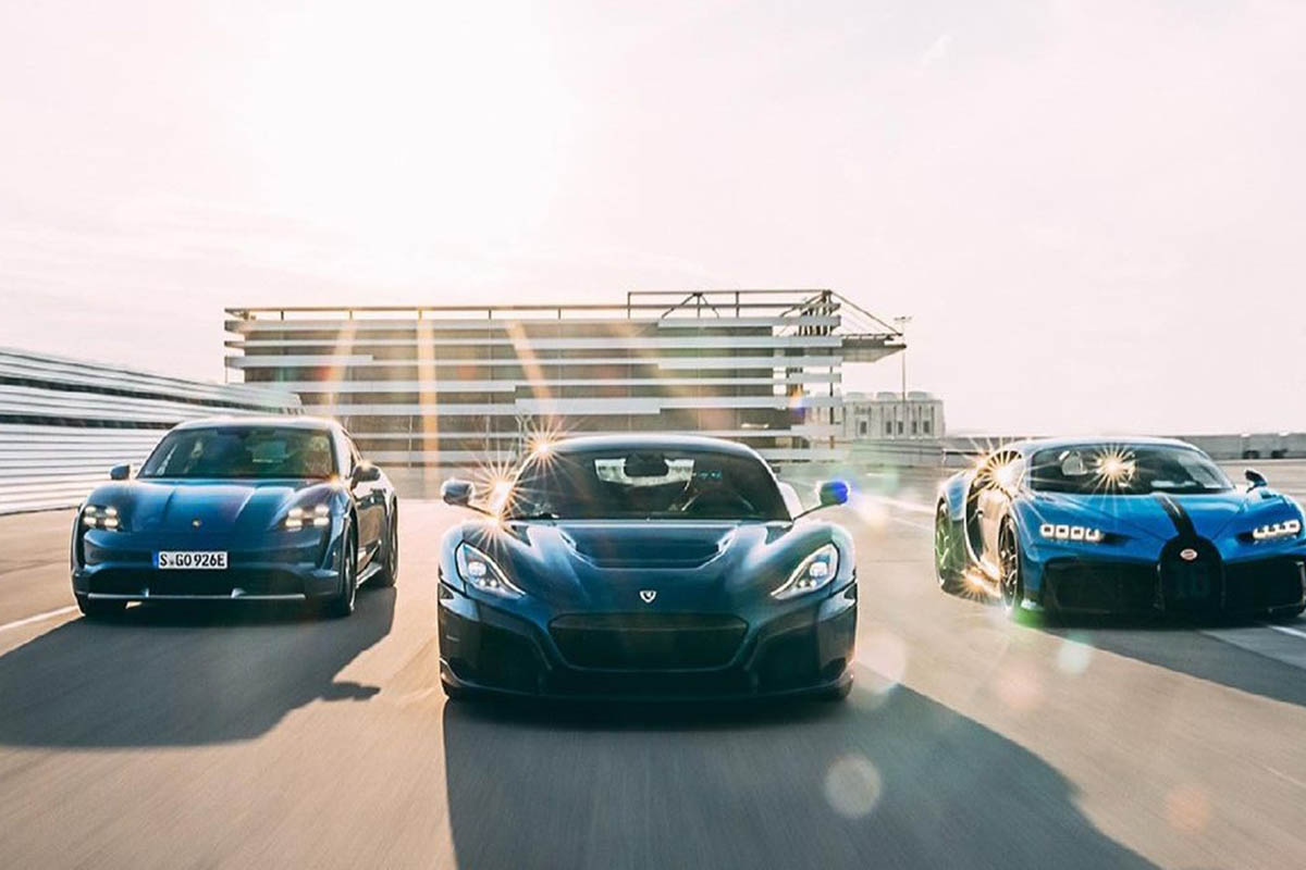 Porsche e Rimac insieme per la join venture Bugatti Rimac