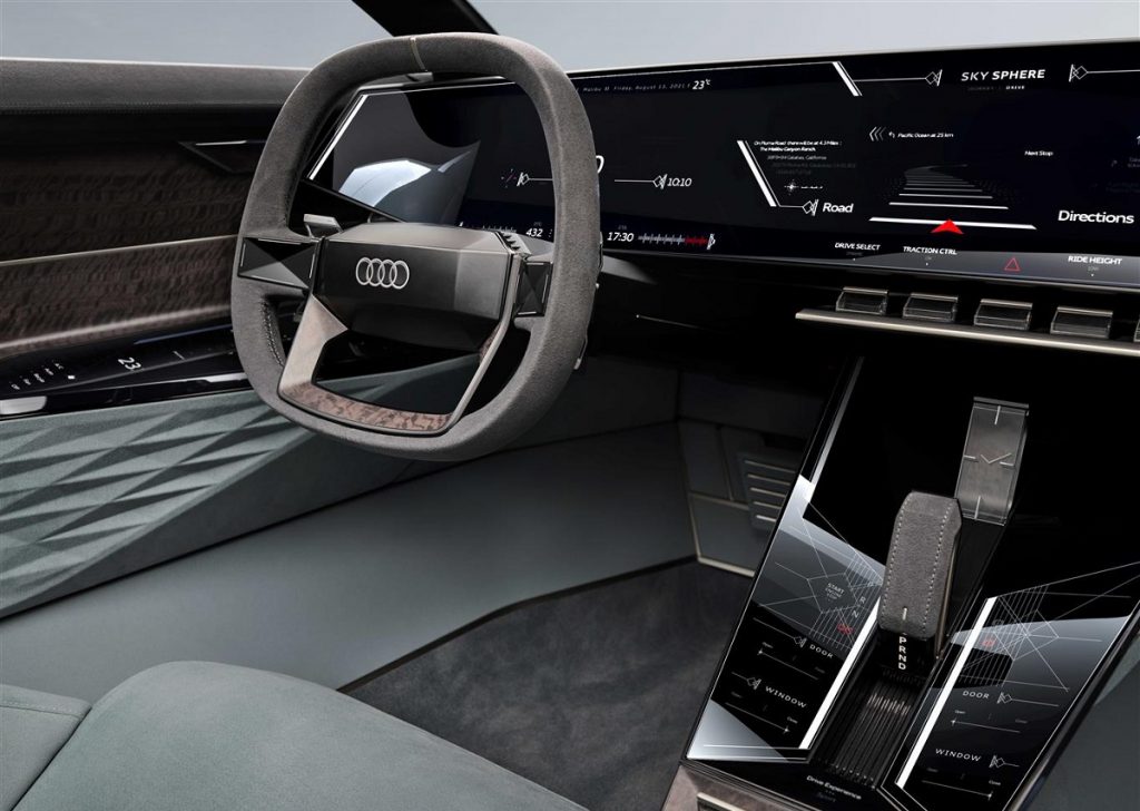 Audi skysphere concept interni