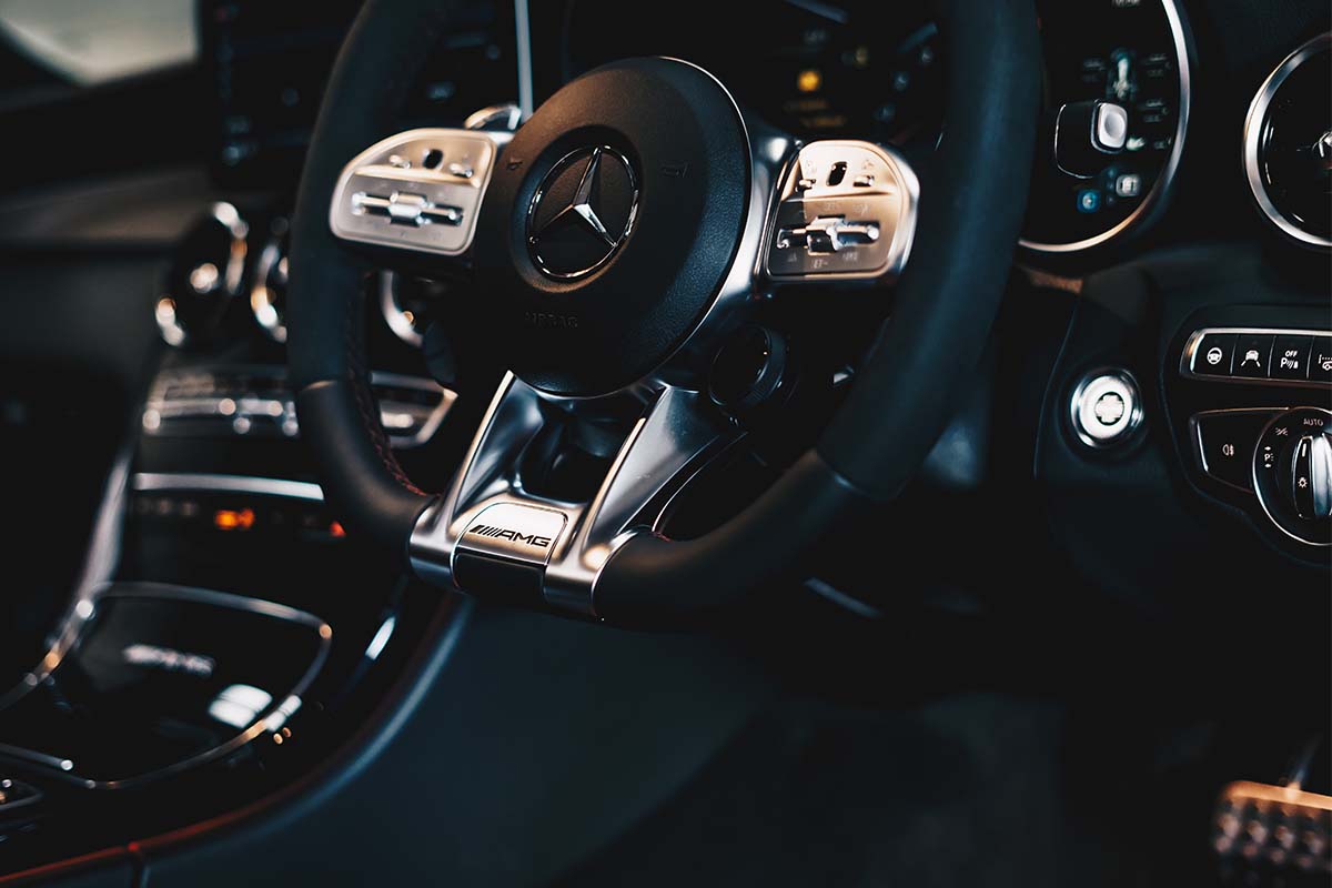 Interno auto Mercedes