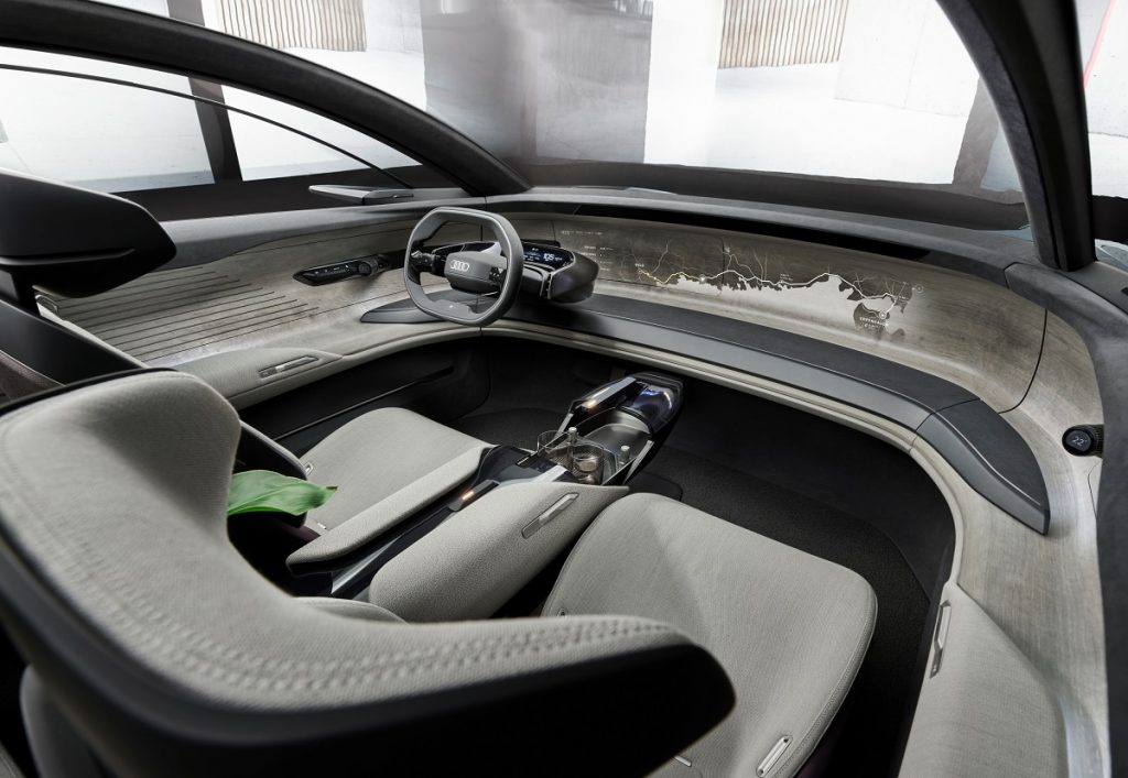 Audi Grandsphere concept interni