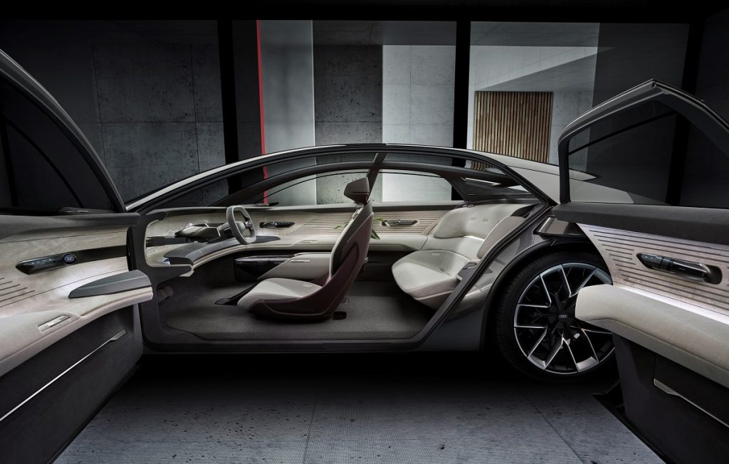 Audi Grandsphere concept portiere