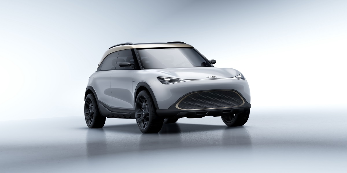 La smart diventa un urban SUV, Concept #1 anticipa la nuova generazione