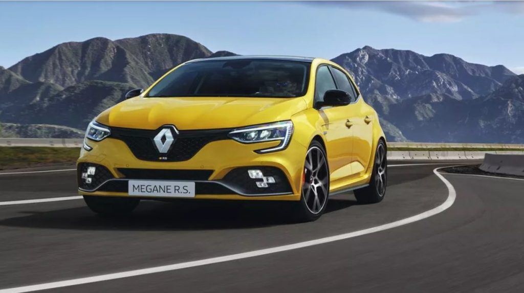 RENAULT MEGANE R.S. TROPHY prova su strada