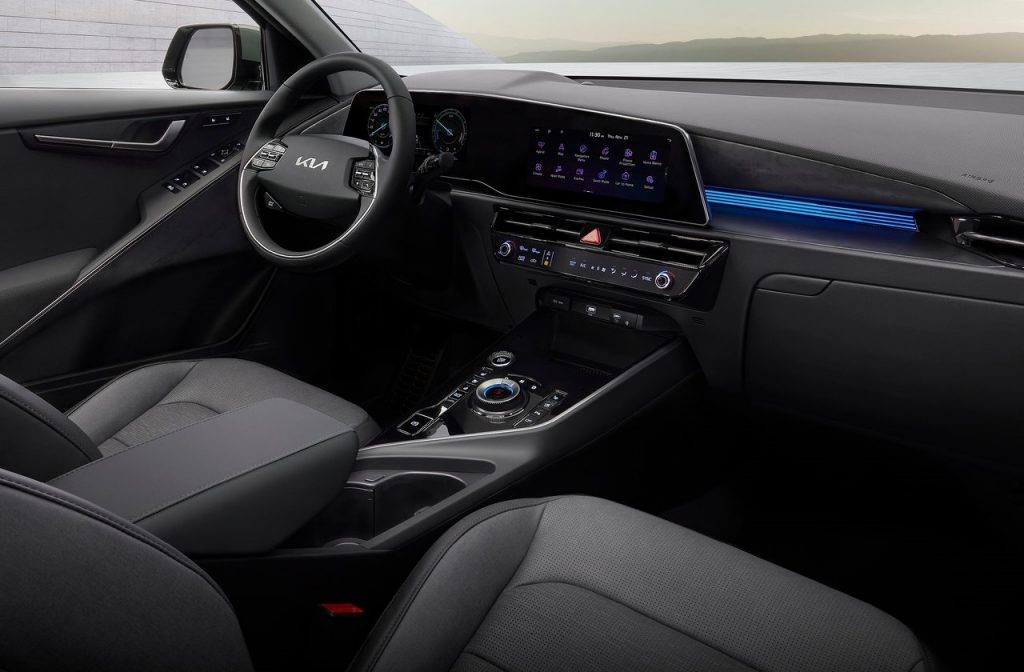 Nuova Kia Niro 2022 console