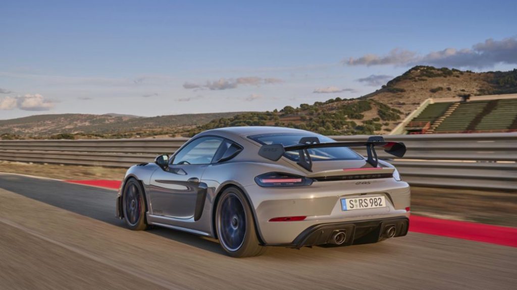 Porsche 718 Cayman GT4 RS motore