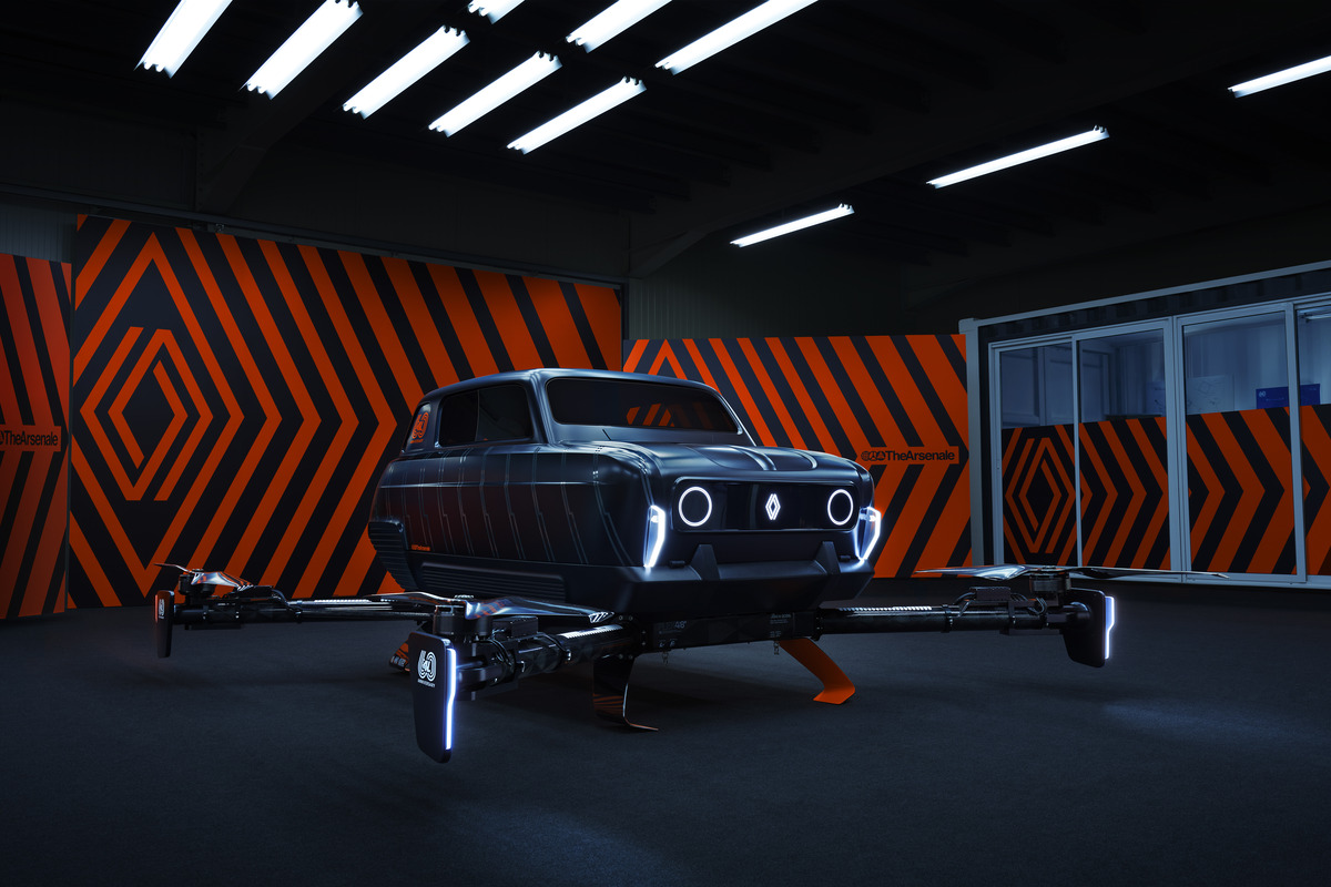 Renault 4, il mito rinasce con le ali per il 60° anniversario