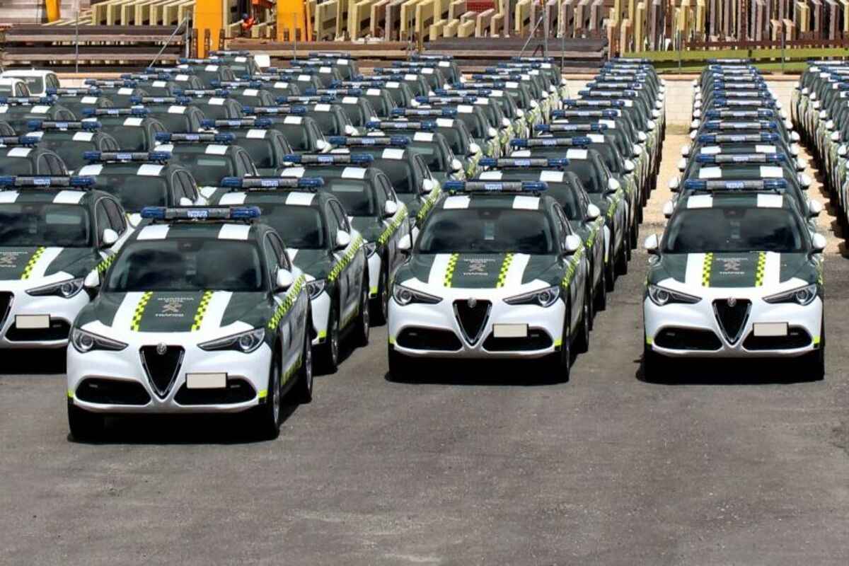 Alfa Le Alfa Romeo Stelvio della Guardia Civil