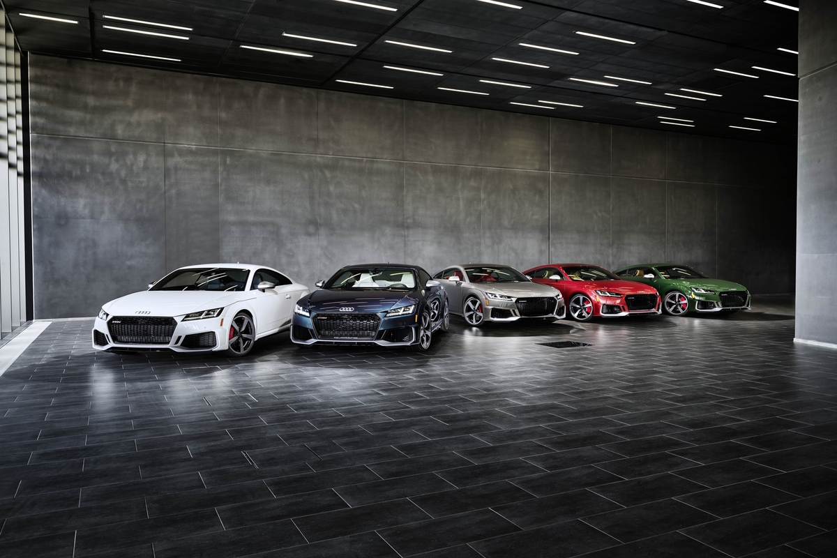 Audi TT RS Heritage Edition, serie speciale per l’addio agli USA