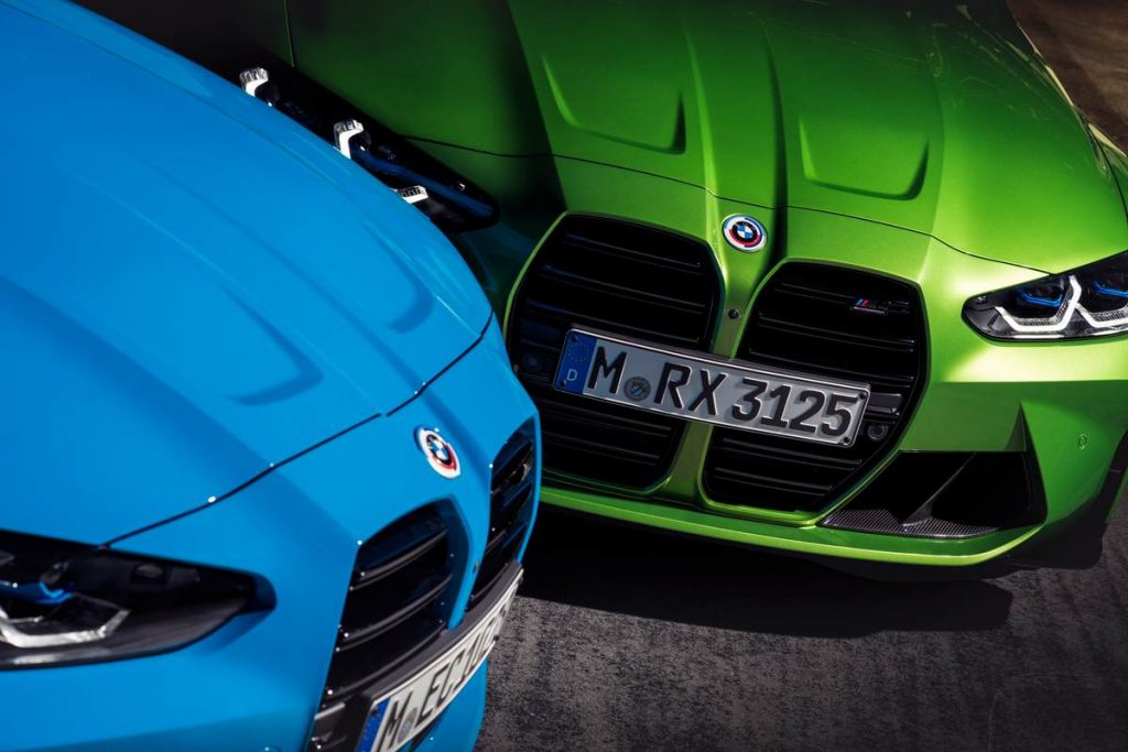 il logo BMW per i 50 anni della divisione M