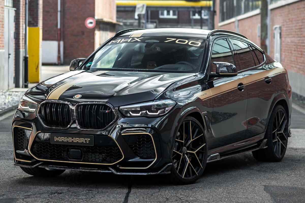 BMW X6 M Competition, più muscoli e potenza con il tuning di Manhart