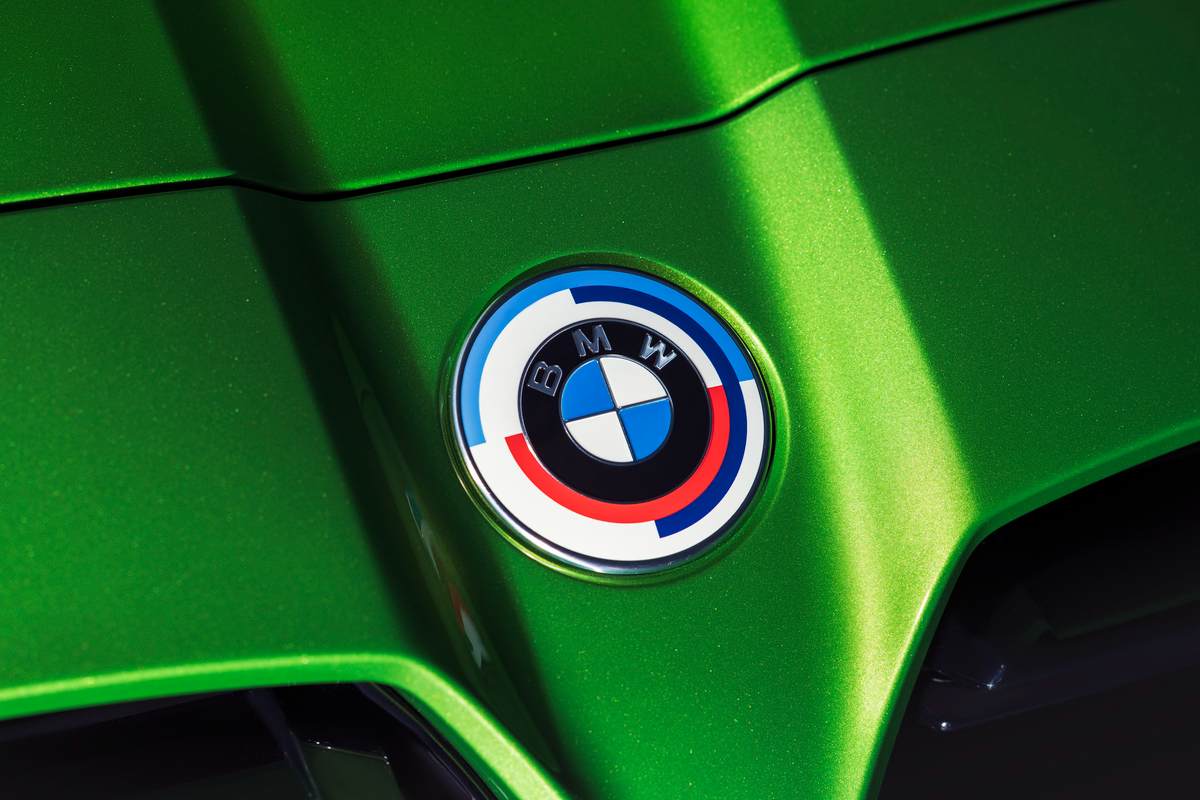 Il logo del marchio BMW