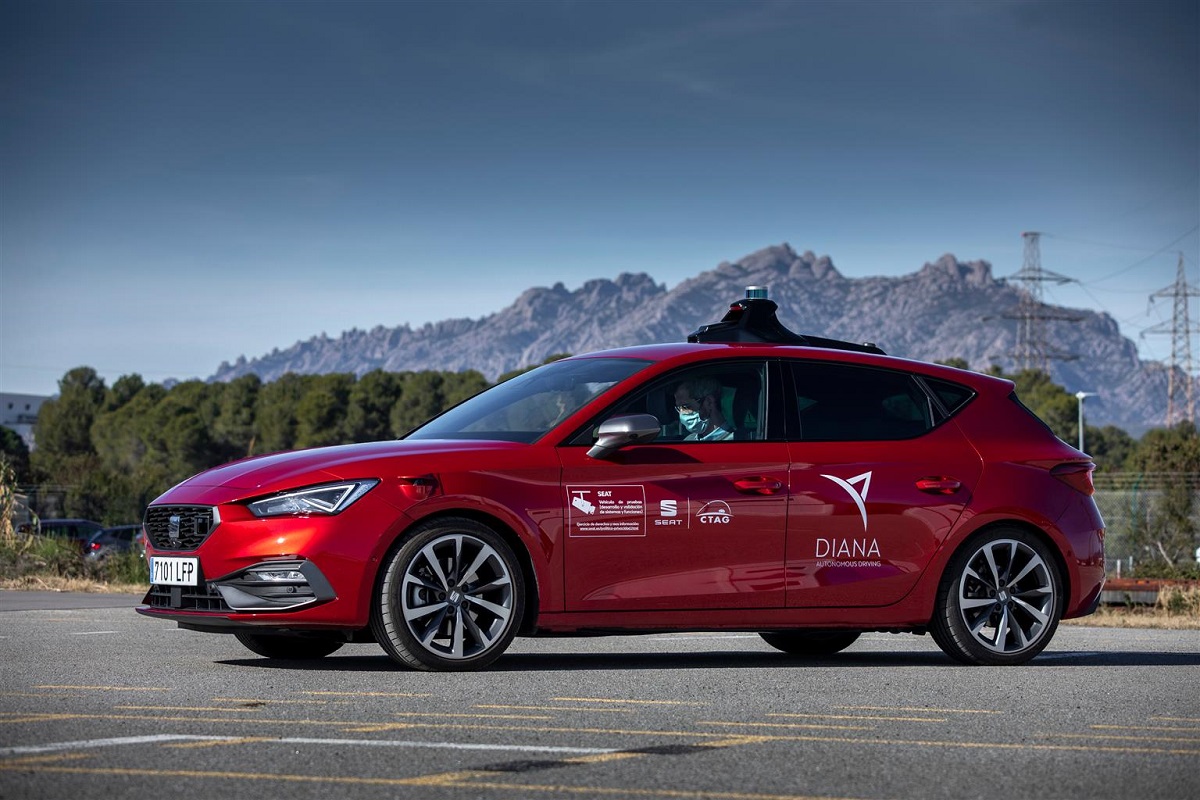 auto a guida autonoma progetto Diana