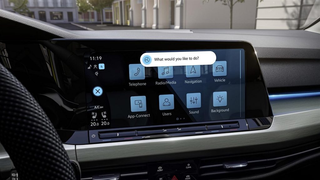 infotainment VW Golf