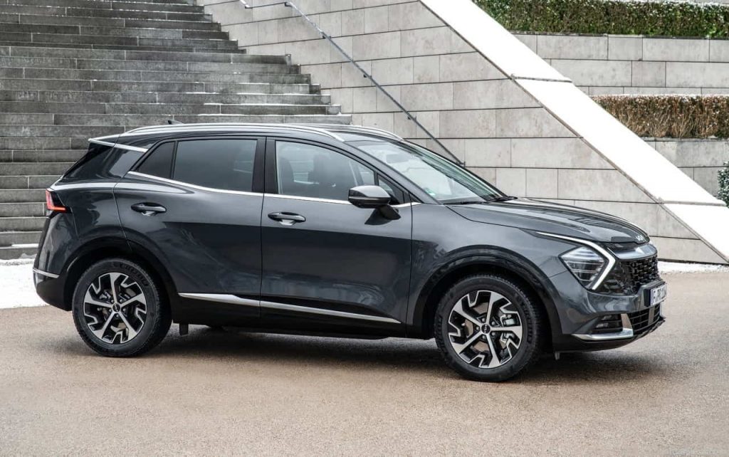 nuova Kia Sportage 2022 profilo