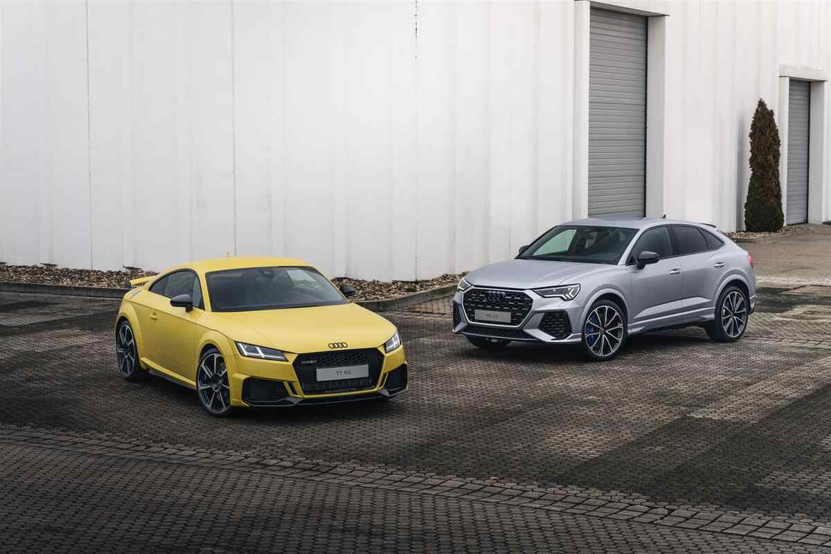 Audi TT e Audi Q3 con vernici opache