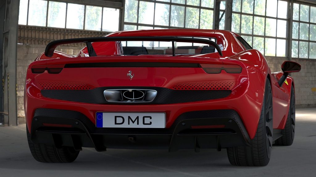 DMC-Ferrari-296-GTB-Squalo-vista-alettone