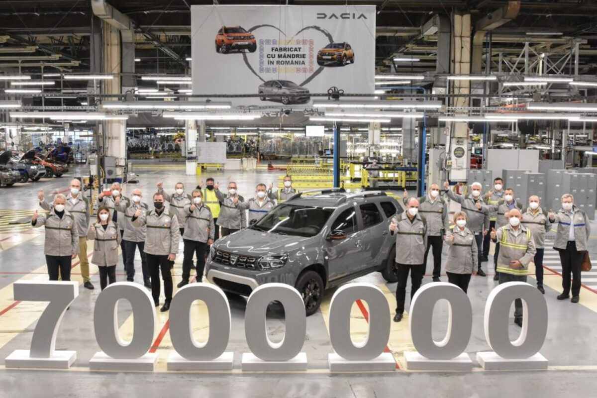 Lo stabilimento Dacia di Miovani