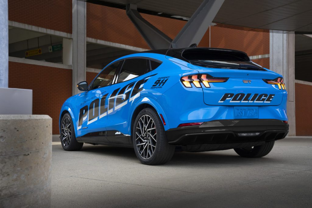 Ford Mustang Mach-E della Polizia