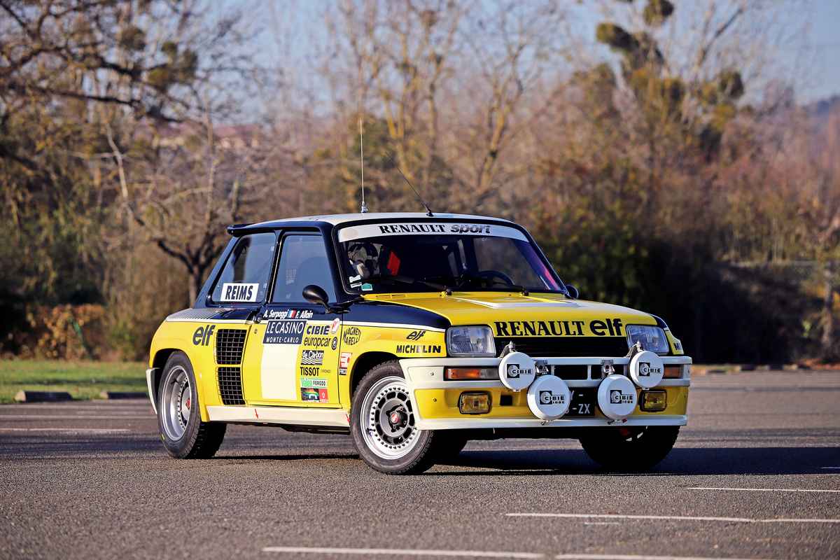 Renault 5 al rally storico di Montecarlo