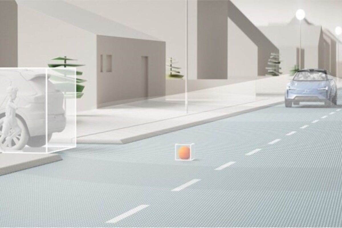 Il sistema di frenata d'emergenza Volvo