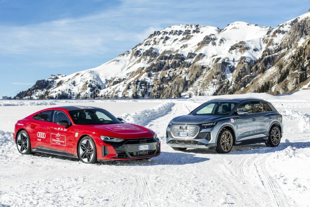 Audi RS e-Tron Gt e Audi Q4 e-Tron
