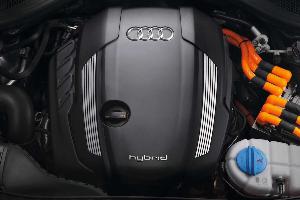 Un motore ibrido Audi