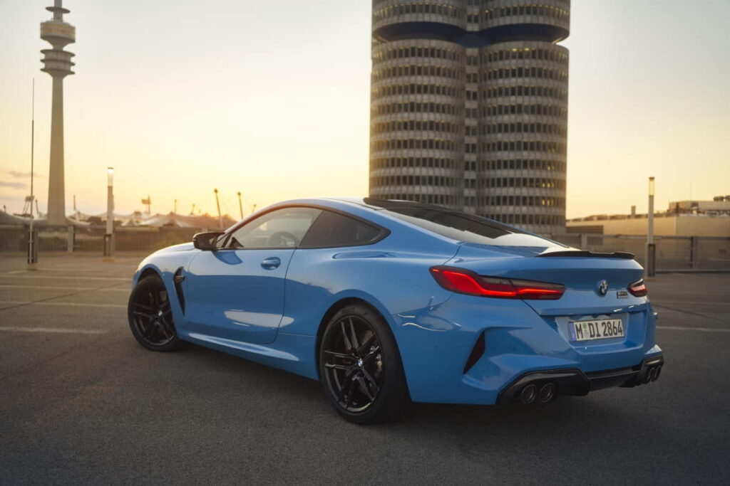 BMW M8 Competition colori