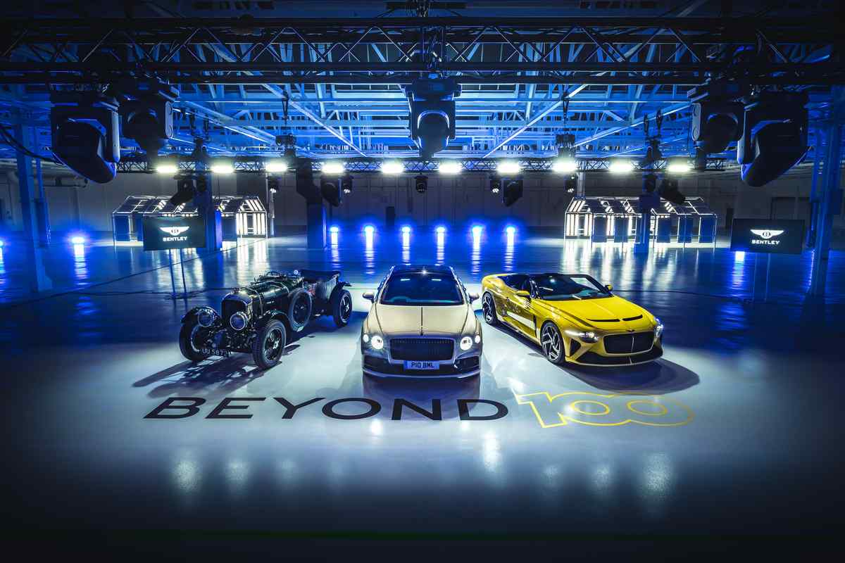 Bentley all'evento Beyond100