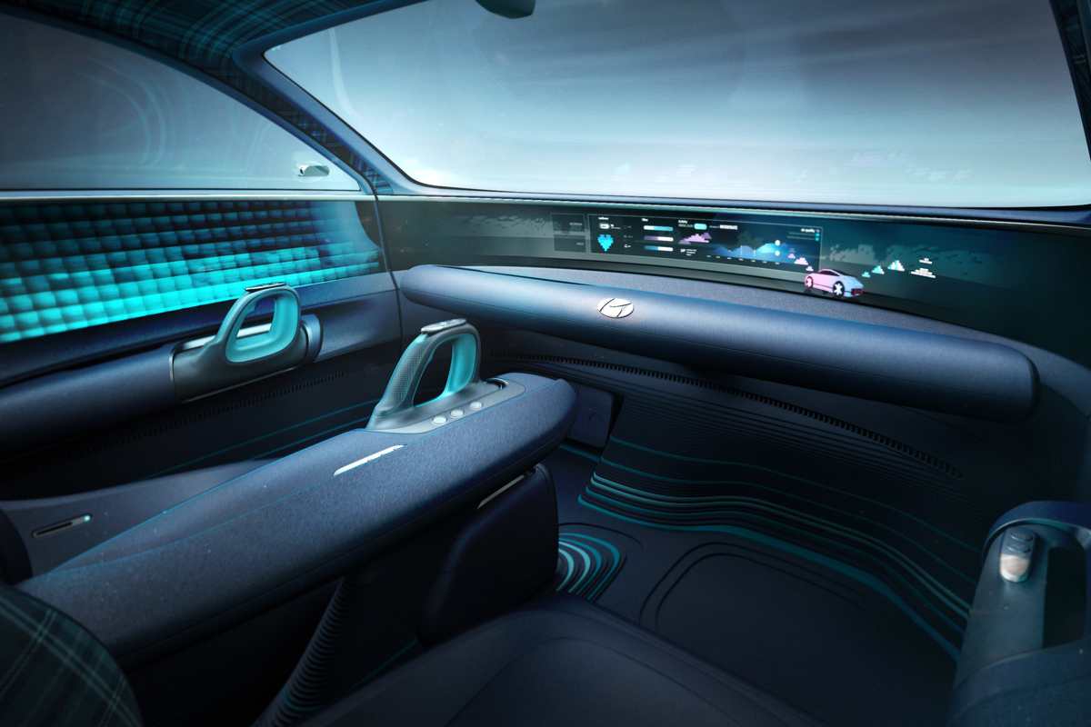 Gli interni di Hyundai Prophecy