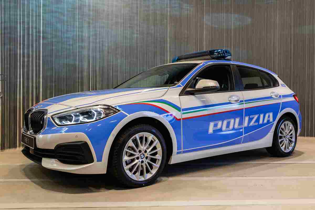 BMW Serie 1 della Polizia