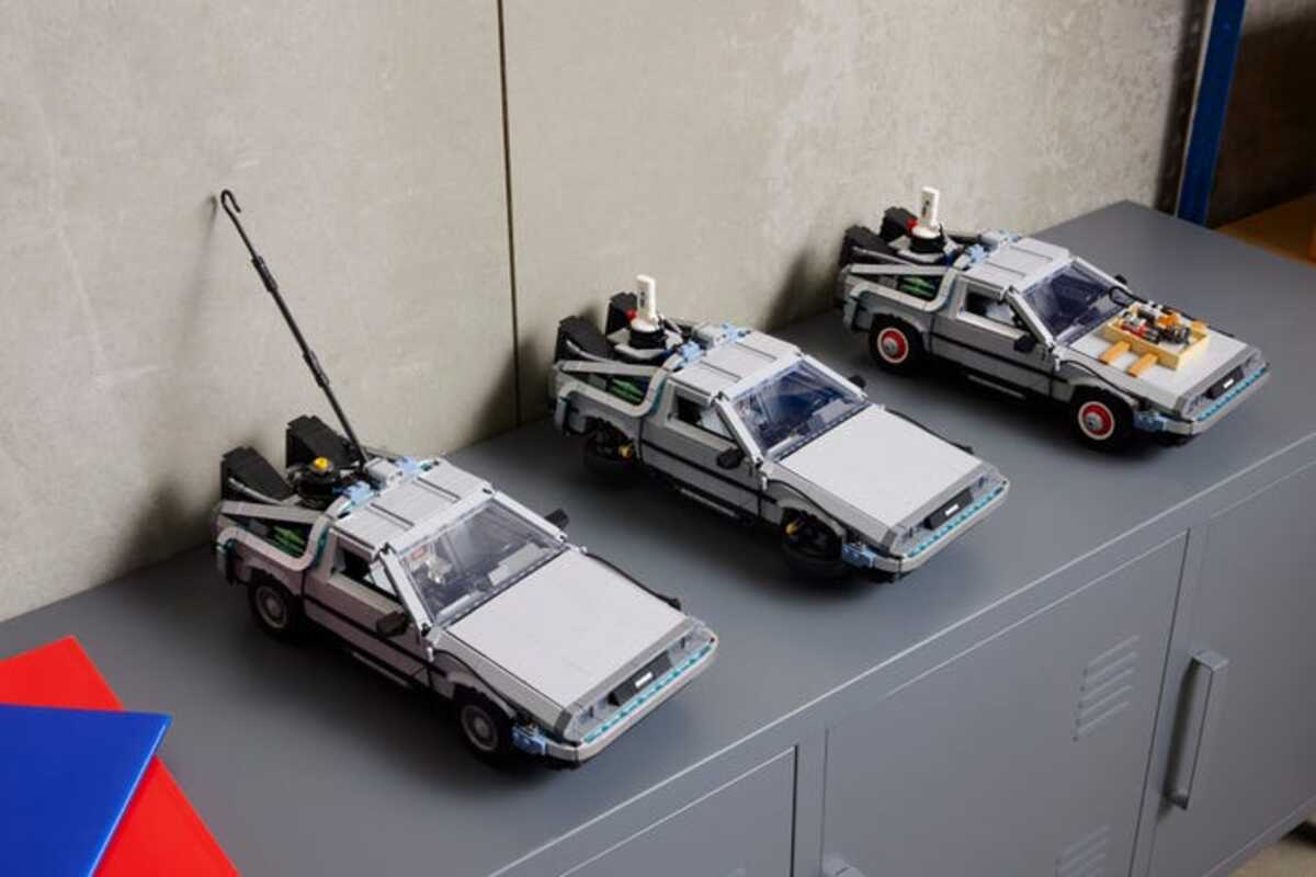 DeLorean diventa un modellino Lego