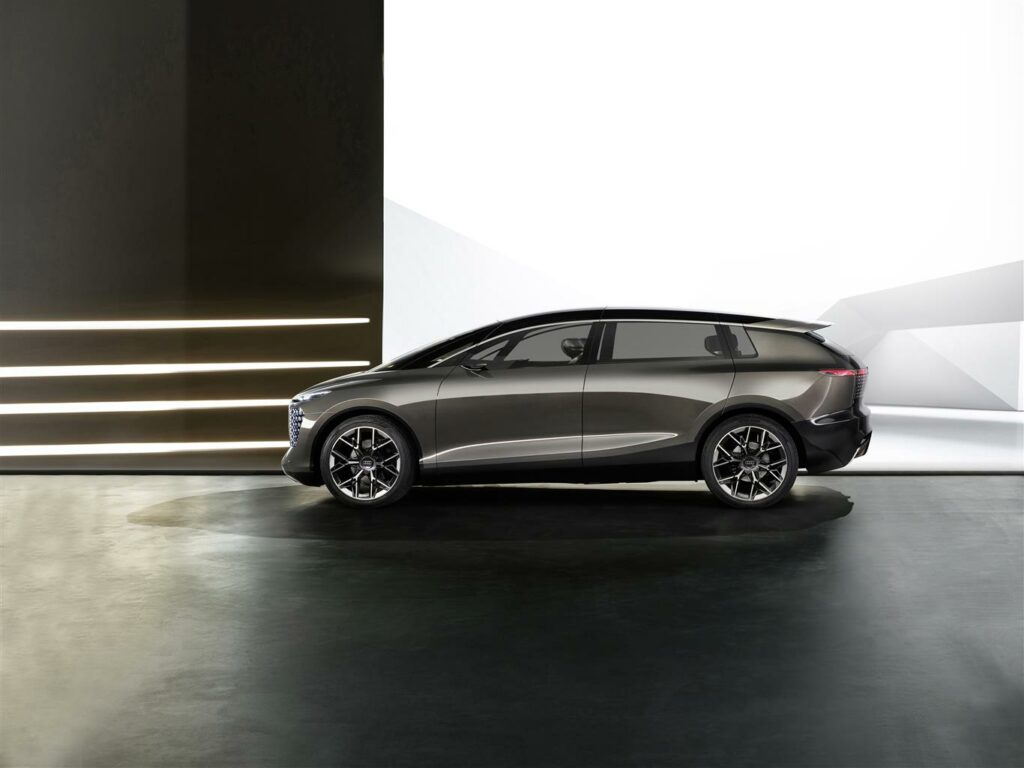 Audi urbansphere concept profilo