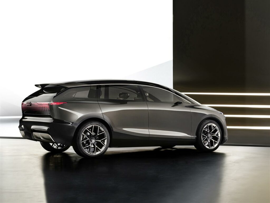 Audi urbansphere concept profilo posteriore