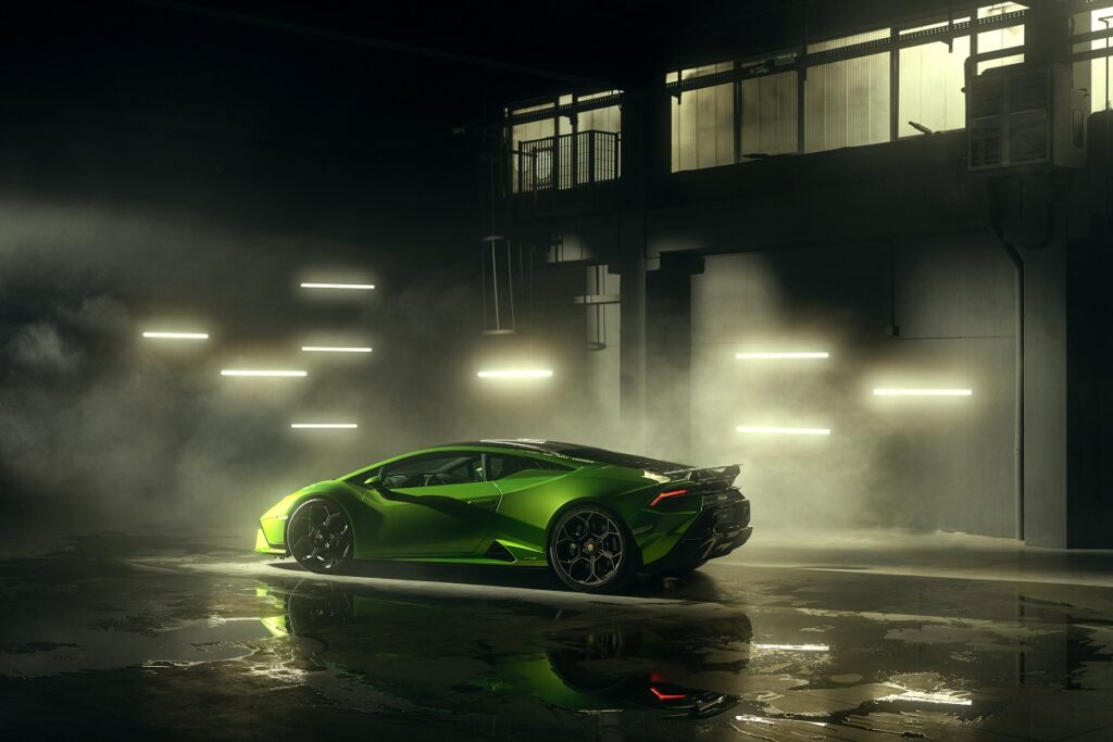 Lamborghini Huracan Tecnica mdalità di guida