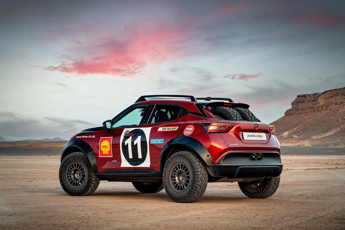 Juke Hybrid Rally Tribute, omaggio alla versione elettrificata dell’iconico crossover