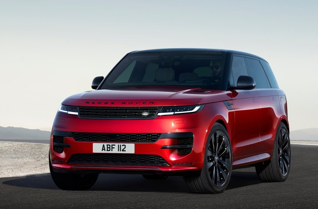 Nuova Range Rover Sport profilo anteriore