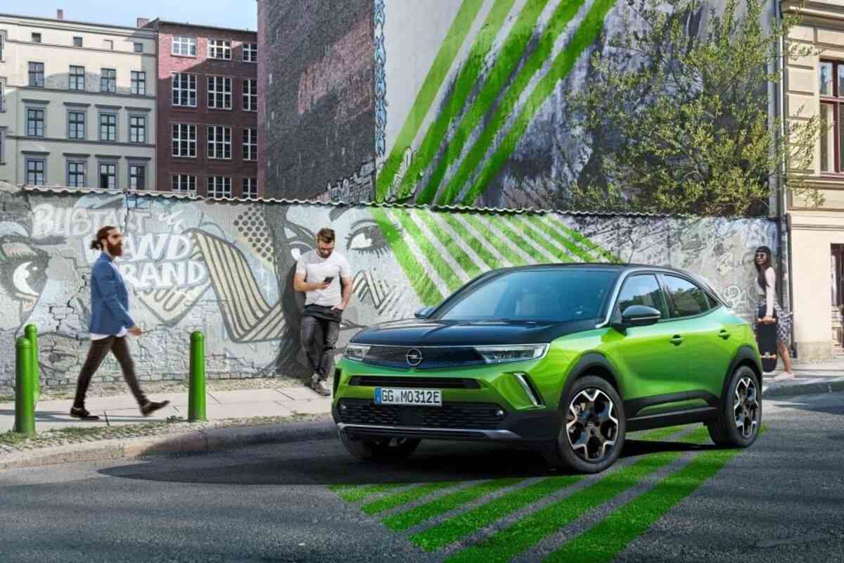 Opel Mokka, l’elettrica diventa esempio di street art