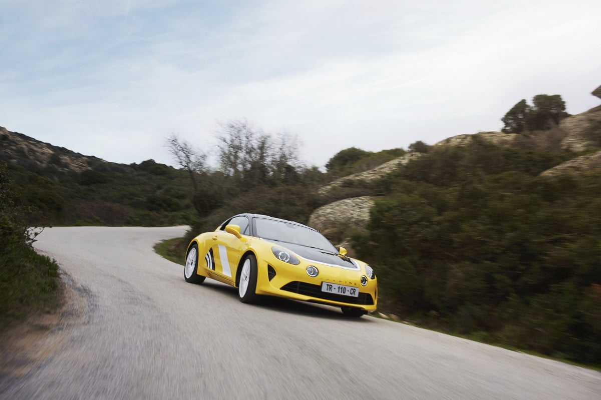 Alpine A110 Tour de Corse 75 edizione limitata