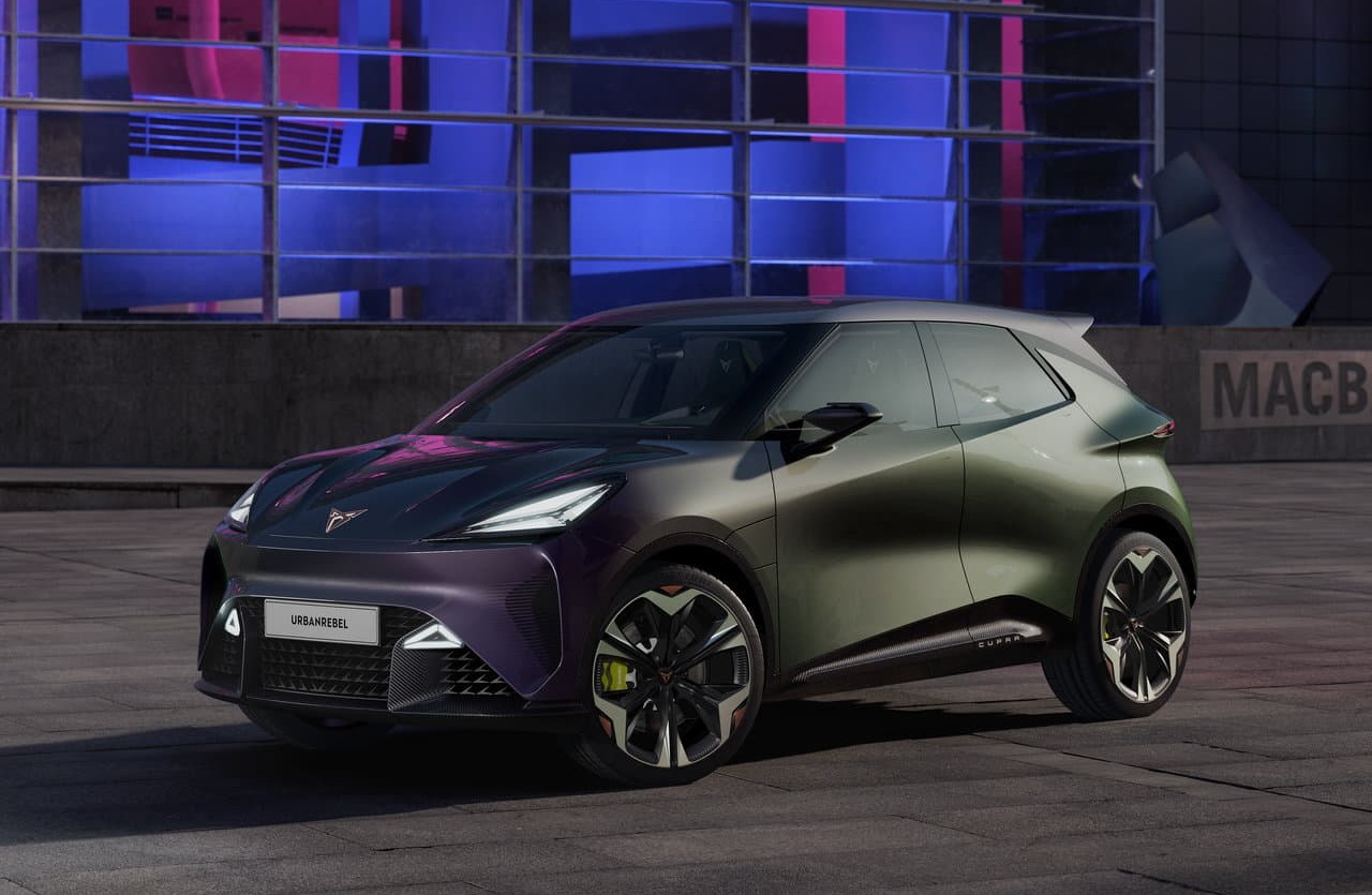 Cupra UrbanRebel la city car elettrica del 2025