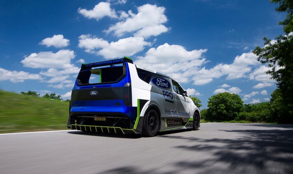 Ford Pro Electric SuperVan al Goodwoow Speed 2022