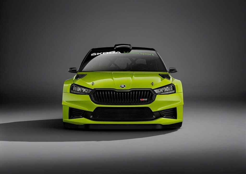 Skoda Fabia RS Rally2 motore