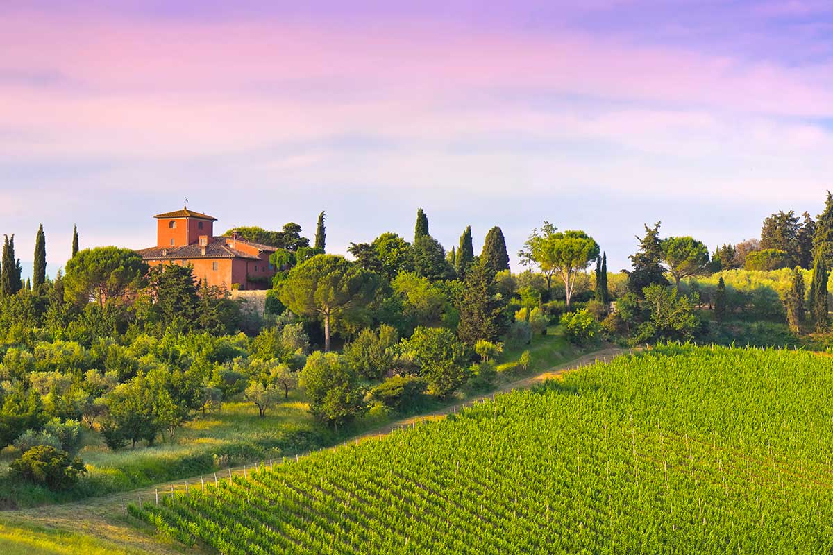 valle del chianti toscana