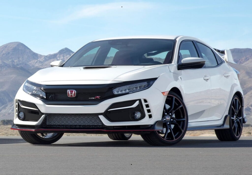 Honda Civic Typer R profilo anteriore