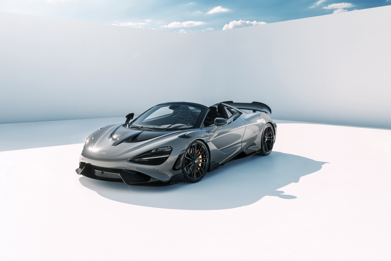 McLaren 765LT Spider, con Novitec ritocchi estetici e si arriva a 855 CV