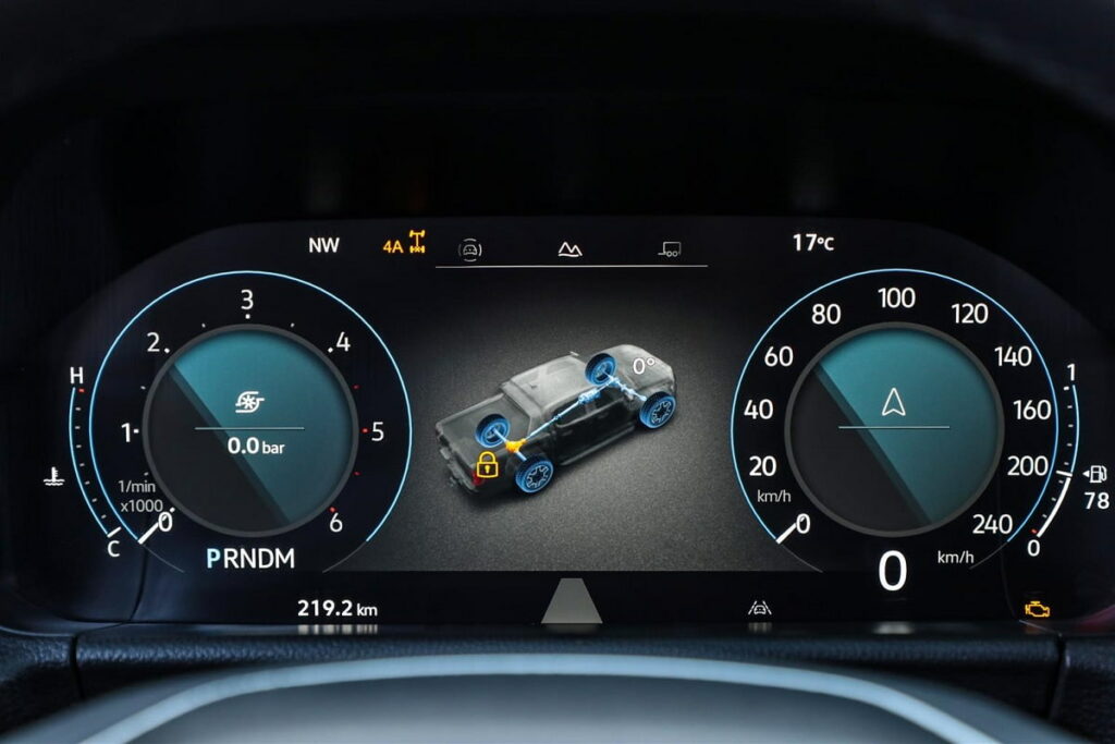 nuovo Volkswagen Amarok display digitale