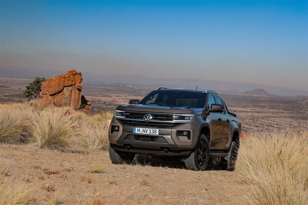 nuovo Volkswagen Amarok frontale aggiornato