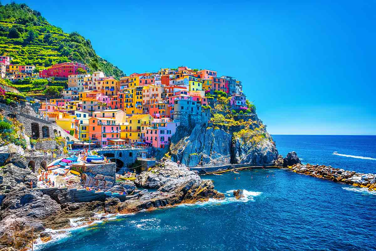 paesaggio urbano cinque terre