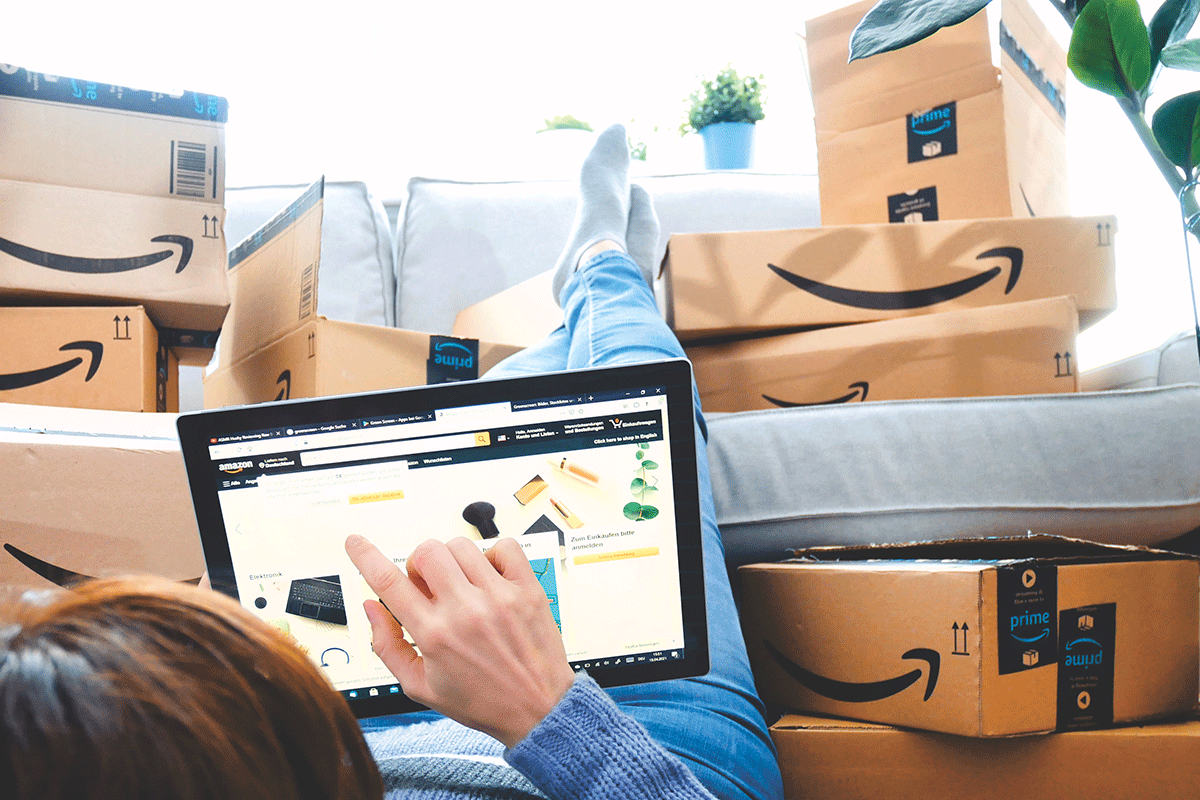 scatole amazon acquisti online