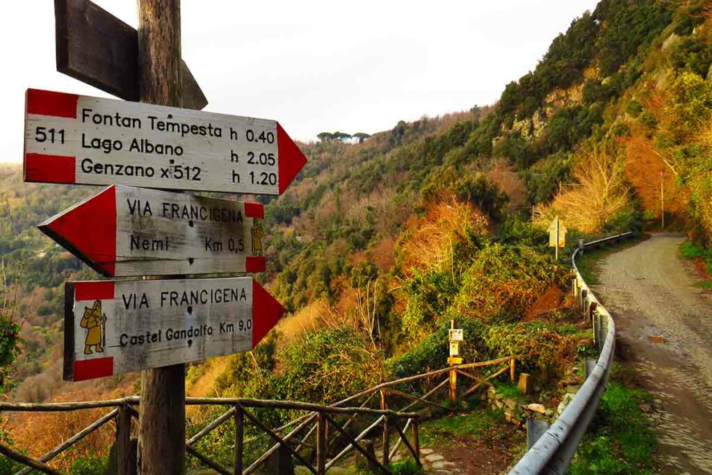 tour castelli romani in moto